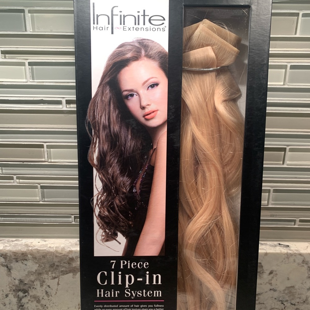 Infinite Hair Extensions 7 pieces clip ins
